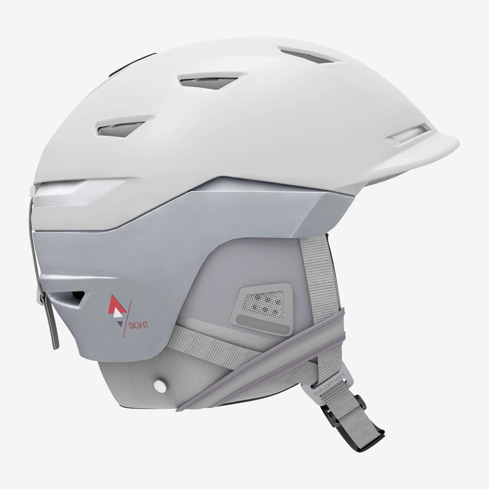 Salomon Singapore Womens Helmets - SIGHT MIPS White | 58340-XRYE